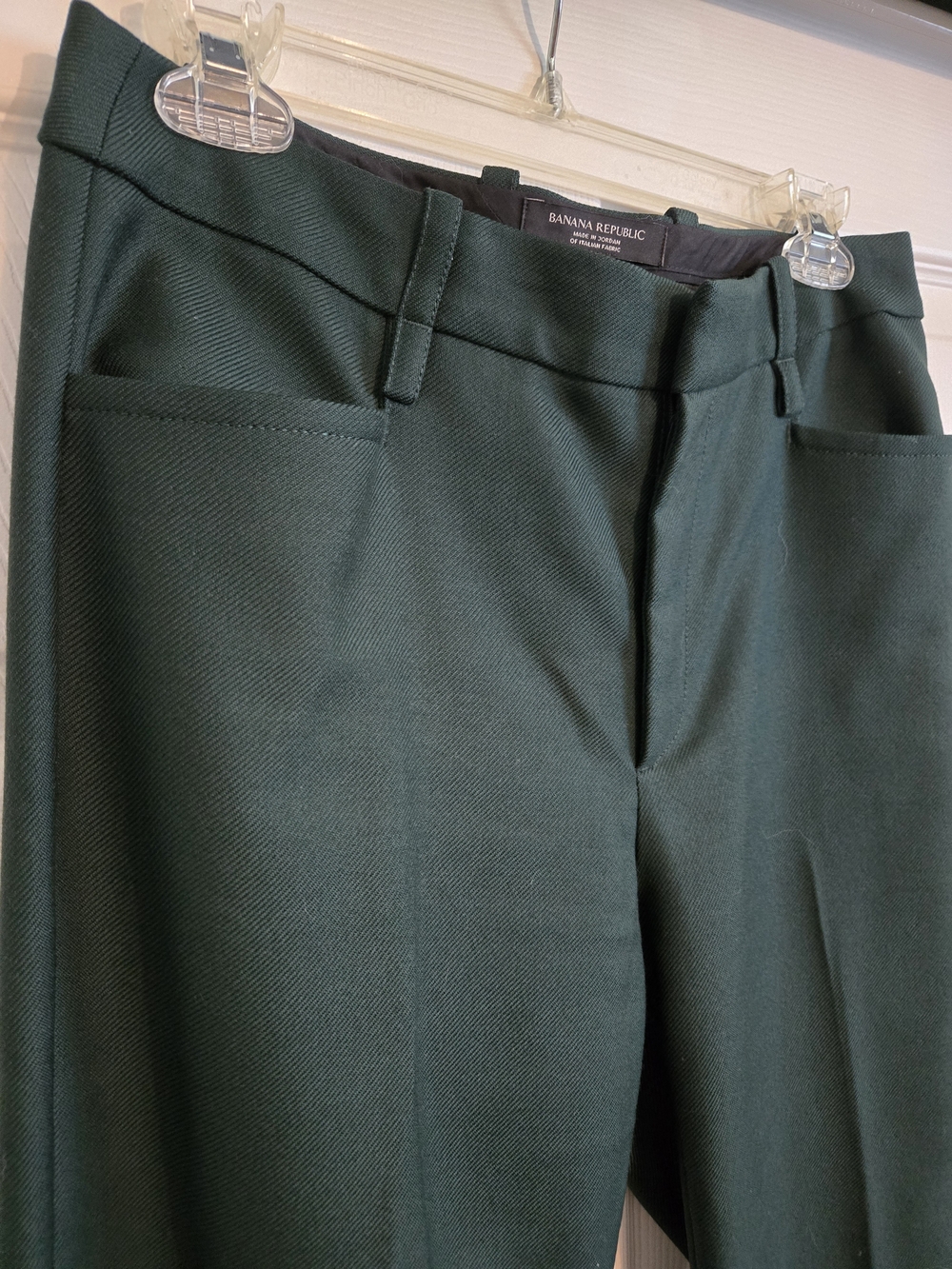 Banana Republic Dark Green Women's Dress Pants